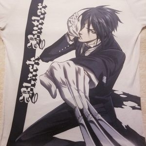 Black Butler Anime Tee shirt.                   T2